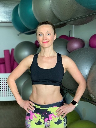 Tatiana Grzelak, istruktor fitness